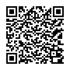 QR-koodi puhelinnumerolle +13102000011