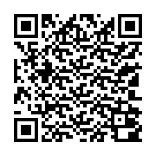 QR код за телефонен номер +13102000014