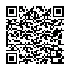 Código QR para número de teléfono +13102000017