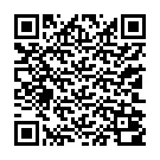 QR код за телефонен номер +13102000018