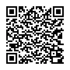 Kod QR dla numeru telefonu +13102000022