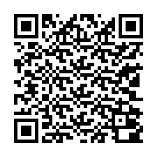 Código QR para número de teléfono +13102000032