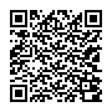 QR Code pour le numéro de téléphone +13102000035