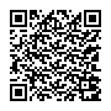 QR-Code für Telefonnummer +13102001854