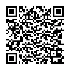 QR Code สำหรับหมายเลขโทรศัพท์ +13102001866