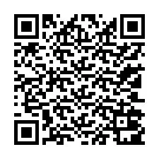 電話番号のQRコード +13102001889
