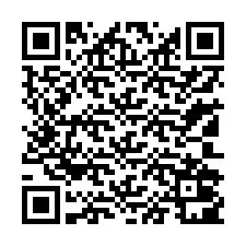 QR-Code für Telefonnummer +13102001901