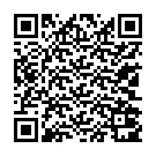 QR код за телефонен номер +13102001933