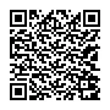 QR-Code für Telefonnummer +13102001935