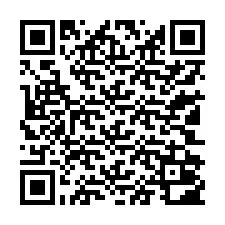 QR-код для номера телефона +13102002024