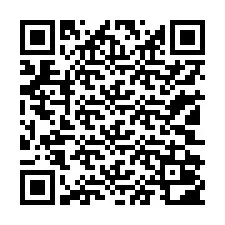 QR-код для номера телефона +13102002031