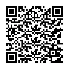 QR код за телефонен номер +13102002044