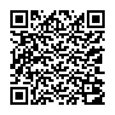 QR Code สำหรับหมายเลขโทรศัพท์ +13102002048