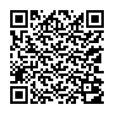 QR-код для номера телефона +13102002058