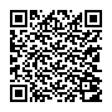 QR код за телефонен номер +13102002362