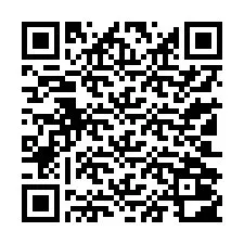 QR-koodi puhelinnumerolle +13102002394