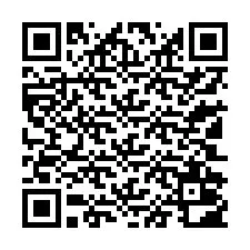 Codice QR per il numero di telefono +13102002564