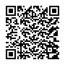 QR-код для номера телефона +13102002601