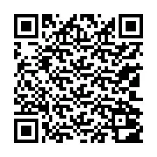 QR-Code für Telefonnummer +13102002613