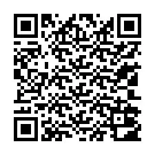 Kode QR untuk nomor Telepon +13102002803