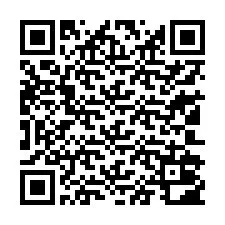 QR код за телефонен номер +13102002812