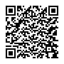 QR-koodi puhelinnumerolle +13102284575