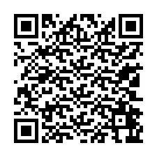 QR-koodi puhelinnumerolle +13102466563