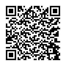 QR-code voor telefoonnummer +13102485748