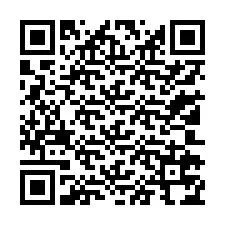 QR-code voor telefoonnummer +13102774809