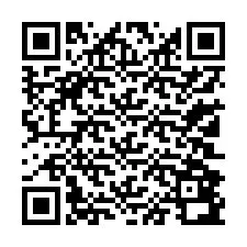 QR-koodi puhelinnumerolle +13102892379