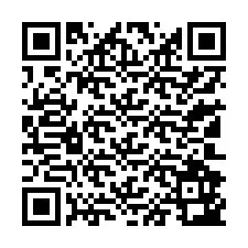 QR код за телефонен номер +13102943744