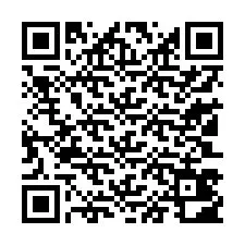 QR Code สำหรับหมายเลขโทรศัพท์ +13103402466