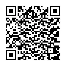 QR Code สำหรับหมายเลขโทรศัพท์ +13103407279