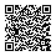 QR-Code für Telefonnummer +13103589910