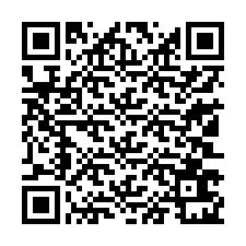 QR код за телефонен номер +13103621772