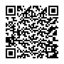 QR код за телефонен номер +13103883301