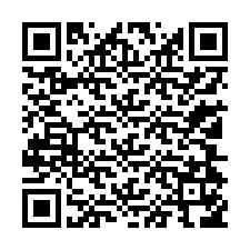 Codice QR per il numero di telefono +13104156129