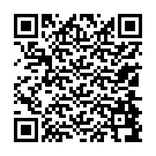 QR-code voor telefoonnummer +13104896587