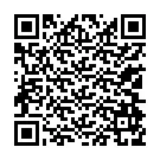 Codice QR per il numero di telefono +13104979533