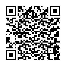 QR-код для номера телефона +13105478110