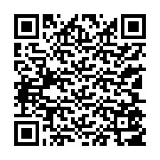 QR-code voor telefoonnummer +13105507924