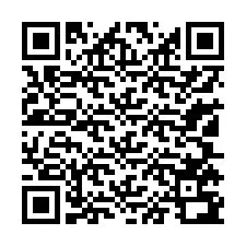 Código QR para número de telefone +13105792725