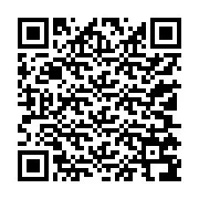 Codice QR per il numero di telefono +13105796438