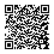 QR-code voor telefoonnummer +13105894560