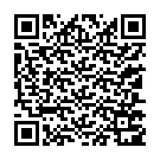 QR-Code für Telefonnummer +13107701658