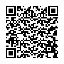 Codice QR per il numero di telefono +13108498524