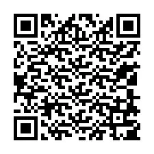 QR код за телефонен номер +13108705003