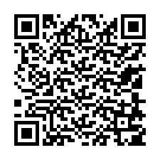 QR Code pour le numéro de téléphone +13108705007