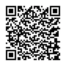 QR kód a telefonszámhoz +13108705008