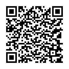 QR код за телефонен номер +13108705020